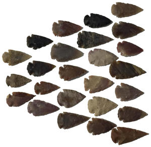 Vente en gros de pointes de flèches en agate de 2 à 2.5 pouces Style indien à des prix abordables Disponibilité en vrac Avior - Product Image 1