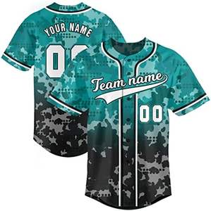 Nueva camiseta de béisbol de camuflaje-Nombre y número personalizados-Camisetas de fanáticos deportivos para hombres y mujeres - Product Image 1