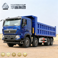 Восстановленный самосвал Howo 15, 30, 40 тонн, дизельный, Weichai, лево-/праворульный, 8x4, для тяжелых условий эксплуатации, по низкой цене