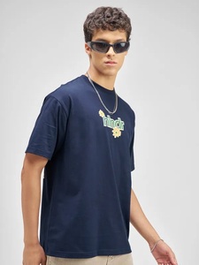 เสื้อยืดโอเวอร์ไซส์ ยูนิเซ็กซ์ ผ้าฝ้าย 100% คุณภาพสูง พิมพ์โลโก้ตามสั่ง คอเต่า ดีไซน์เรียบ น้ำหนักผ้า 220 กรัม - Product Image 6