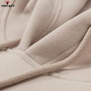 Vente en Gros de Qualité Supérieure Sweats à Capuche Tissu Doux Polyester Polaire Workout Fitness Femmes Crop Top Hoodies - Product Image 3