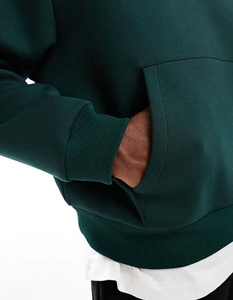 Nouveauté 2025 – Vente en gros : Sweats à capuche et pantalons de survêtement pour hommes, en molleton 220g polyester/coton, avec poches et impression de logo personnalisée - Product Image 3