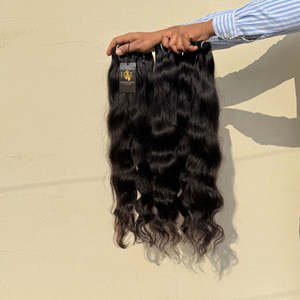 Cheveux bruts vierges non transformés de la tempe Vison brut brésilien Cheveux humains bouclés droits Cheveux noirs bouclés Fournisseurs - Product Image 2