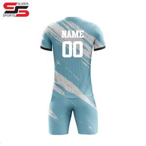Uniforme de football de l'équipe d'hommes en polyester 100% de sublimation bon marché en vente en gros - Product Image 4