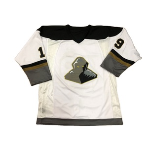 Maillot de hockey sur glace personnalisé avec logo, 100 % polyester respirant, séchage rapide, design léger, créez votre propre tenue, unisexe adulte - Product Image 1