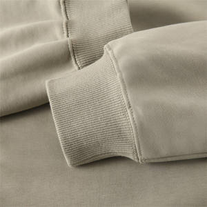 เสื้อกันหนาวมีฮู้ดแขนยาวมีฮู้ดสำหรับผู้ชายผู้หญิงโอเวอร์ไซส์สไตล์ลำลองโอเวอร์ไซส์ผ้าเฟรนช์เทอร์รี่มีซิปรูดซิปออกแบบโลโก้ได้ตามต้องการ - Product Image 4