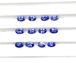 High Quality Natural Tanzanite Loose Gemstone in Oval Cut 3-7 MM Blue Stone Certified By IGI Handmade Jewelry Making - Product Image 3