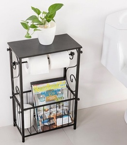 Metal <b>Magazine</b> Rack for Home Most Popular Living Home Floor Newspaper Organizer Stand Office Paper File <b>Storage</b> Display Rack - Product Image 2