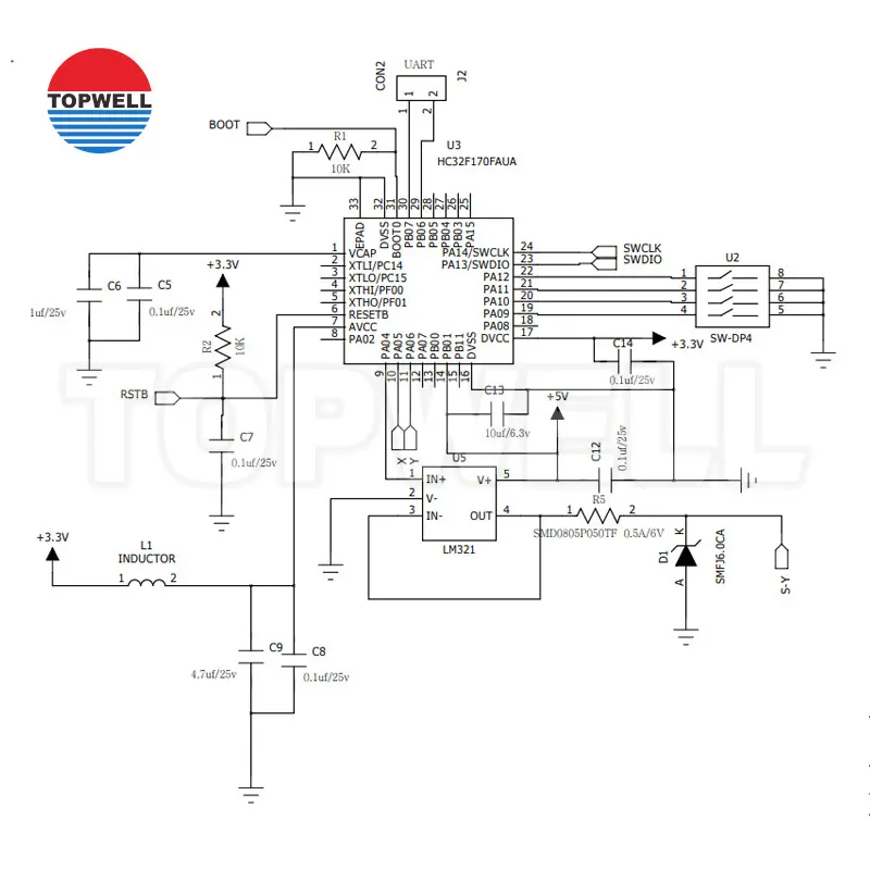 Qi kabelloses ladegerät PCBA PCB-Übertragungsanordnung mit Power Bank PCBA-Modul OEM Hersteller Fabrik