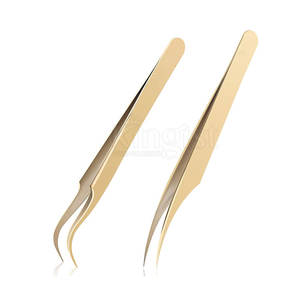 Pakistan Manufacturer Ultra Detail <b>Eyelash</b> Tweezers With Slim Accurate Ends Lash Control <b>Eyelash</b> Tweezers - Product Image 1