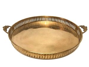 Vaisselle jetable de qualité commerciale pour la restauration de banquets, assiettes en plastique dorées argentées métallisées, plateaux empilables - Product Image 6