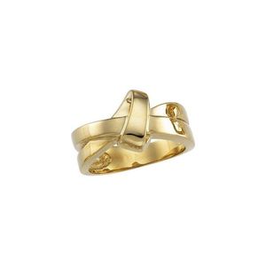 Rose Gold Rhodium Plated Knot <b>Ring</b> Vintage Fashion Inlay Stainless Steel <b>Ring</b> Geometric Office Style Eternity Number Shape Gift - Product Image 1