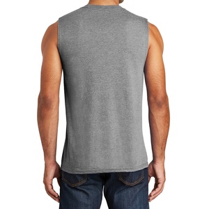 Débardeur Homme en Coton Tricoté Respirant de Haute Qualité, Logo Personnalisé OEM, Idéal pour la Gym et le Fitness, Vente en Gros - Product Image 3