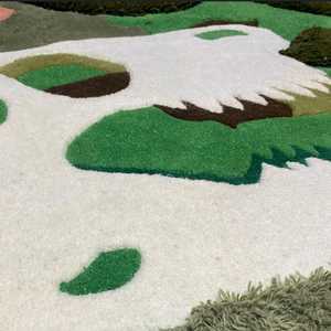 พรมปูพื้นห้องนอนแบบไม่สม่ำเสมอสำหรับใช้ในบ้านพรมขนแกะตัวละครการ์ตูนอะนิเมะไม่เหมือนใครสำหรับใช้ในบ้าน - Product Image 5