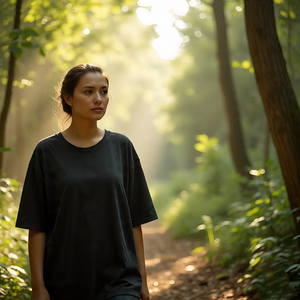 เสื้อยืดพิมพ์ลายโอเวอร์ไซส์สำหรับผู้หญิงเสื้อยืดลำลองแขนสั้นเปิดไหล่แนวสปอร์ตสำหรับผู้หญิงเสื้อยืดพิมพ์ลายทรงสลิมฟิตน้ำหนักเบา - Product Image 3