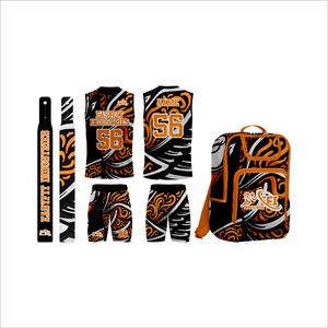 Uniformes de Fútbol Americano 7on7 Personalizados de Alta Calidad, Conjunto con Bolsa, Casco y Guantes, 100% Poliéster, Secado Rápido, Transpirable, Impresión Personalizada - Product Image 2