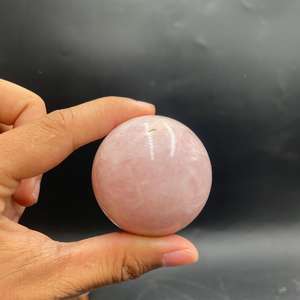 Esfera de Cuarzo Rosa Natural, Bola de Piedra Sólida Pulida para Decoración del Hogar, Colección de Cristales y Recuerdo, 3–5 cm - Product Image 3