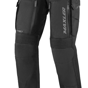 Pantalon de protection pour motocyclistes, fabriqué en tissu textile renforcé et doté d'une protection de niveau 1 CE. - Product Image 4