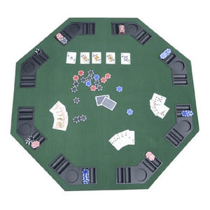 Mesa de póker plegable y portátil de lujo, moderna, personalizada, plegable, de mejor calidad - Product Image 4