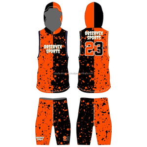 ชุดยูนิฟอร์ม 7v7 แบบ OEM ออกแบบเองได้ พร้อมลายพิมพ์แบบ Sublimation ชุดฟุตบอลแบบ Flag Football 7 คน  ชุดสั่งทำพิเศษพร้อมชื่อและหมายเลข - Product Image 4