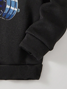 เสื้อสเวตเตอร์สุขสันต์วันคริสต์มาสมีฮู้ดซานตาคลอสสำหรับเด็ก - Product Image 5