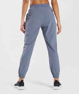 Vente flash - Pantalons de jogging pour femmes avec logo personnalisé, sport printemps, entraînement, fitness, 100% coton, qualité supérieure - Product Image 2