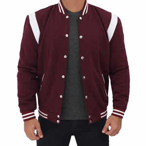 แจ็กเก็ตเบสบอลผ้าแคนวาสสไตล์สตรีทออกแบบได้ตามต้องการมาใหม่คุณภาพสูงสำหรับฤดูหนาว - Product Image 5