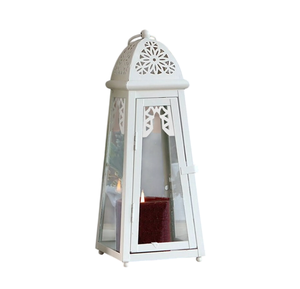 Admirable Vintage decoración de mesa de Navidad Metal hierro decorativo linterna portavelas elegantes tarros de velas para decoración de oficina en casa - Product Image 5