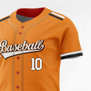 Camiseta de Béisbol Talla Grande - Color/Logotipo/Talla Personalizables, 100% Poliéster, Transpirable y Antibacteriana, Hecha en Pakistán, Servicio OEM - Product Image 6