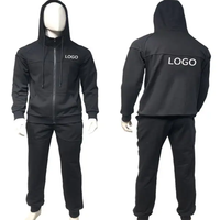 Survêtements en molleton à capuche personnalisés 2026, coupe régulière, performance optimale, ensemble confortable à manches longues, survêtements oversize, streetwear