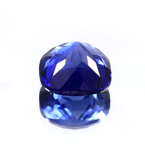 Zafiro Azul de Ceilán Natural Impecable de Calidad Certificada AAA+ de 9x9 mm, Corte Cojín, Gem227 - Product Image 4