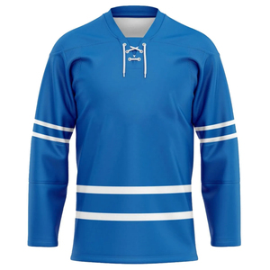 Maillots de hockey sur glace de qualité supérieure Nom d'équipe imprimé personnalisé et numéro de joueur avec service OEM ODM disponible - Product Image 5