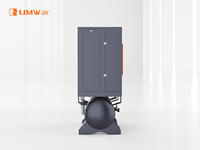 Compresseur d'air à vis OEM 20HP 15kW 16 bars, compresseur d'air électrique haute pression industriel pour panneaux solaires