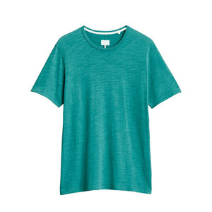 HITO ELEGANT Camisetas de hombre transpirables y ecológicas de gran tamaño de lana de algodón con cuello de pico de alta calidad-Tallas grandes Color sólido - Product Image 6
