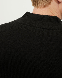 Polo pour homme tendance, tissu doux et chaud, fermeture éclair quart de tour, coupe moderne, manches longues, coupe décontractée premium, poignets élastiques - Product Image 3