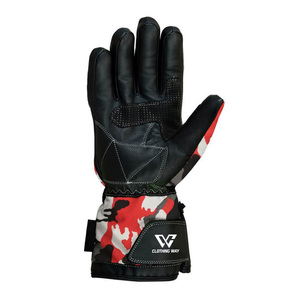 Guantes de Motociclismo Transpirables de Cuero, Guantes de Carreras con Pantalla Táctil, Guantes de Motocicleta para Hombre con Dedos Completos - Product Image 5