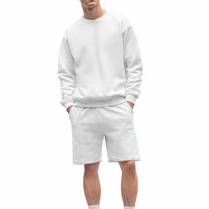 OEM Sublimation Sweatshirts Sweat <b>Shorts</b> <b>Men</b> Winter Jogger Sweat <b>Shorts</b> Set <b>Men's</b> Streetwear <b>Jogging</b> Fleece <b>Shorts</b> Sets <b>Mens</b> - Product Image 3