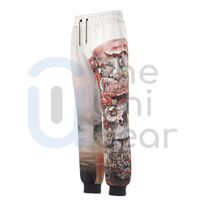 Fábrica OEM al por mayor Joggers pantalones de los hombres rectos curvos rayas a granel poliéster Bottoms logotipo personalizado impresión bajo MOQ proveedor - Product Image 4