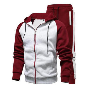 Ensemble sweat-shirt et pantalon de survêtement unisexe en molleton français léger, respirant, coupe régulière, 100% coton, coupe-vent, écologique, personnalisable pour l'hiver - Product Image 1
