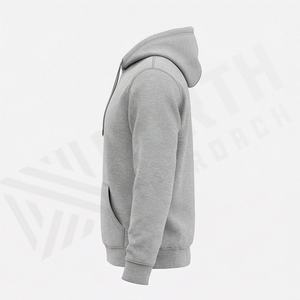 Sudadera con Capucha Unisex de 320 GSM, Sudadera de Algodón Grueso y Resistente, Ropa Casual Cómoda y Cálida, Suministro Directo de Fábrica al por Mayor - Product Image 3