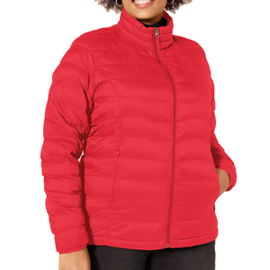 Women's Lightweight Stand Collar Puffer Jacket Breathable Warm <b>Down</b> Winter Outwear Regular Fit For 2026 Custom Logo Jacket - Product Image 2