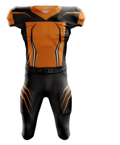 เสื้อฟุตบอลอเมริกันพิมพ์ลายที่กำหนดเองเสื้อเบลาส์ระบายอากาศขนาดพลัสไซส์สำหรับทีมและสปอร์ตคลับ - Product Image 4