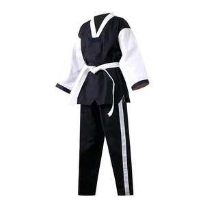Uniforme de Taekwondo con Logotipo Personalizado de Alta Calidad, Hecho en Fábrica, Ropa de Artes Marciales de Talla Grande para Adultos, Venta al por Mayor - Product Image 6