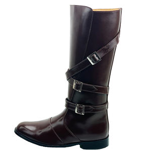 Alta calidad impermeable transpirable 100% cuero botas de montar a caballo última llegada botas de cuero para montar a caballo - Product Image 5