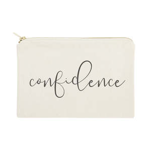 Pochette cosmétique en toile de coton écologique avec fermeture éclair, trousse de maquillage durable et portable, organisateur, vente en gros, logo personnalisé, OEM - Product Image 1
