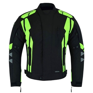 Chaqueta de motocicleta para hombre, equipo de protección para montar, a prueba de viento, reflectante, seguridad nocturna, aventura al aire libre, chaqueta de moto de turismo - Product Image 1