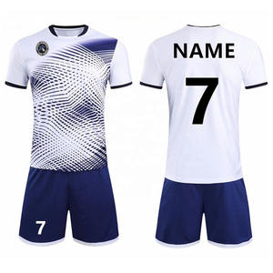 Maillots de football personnalisés avec logo, ensembles de vêtements de sport d'entraînement pour adultes, dernier modèle d'impression, 20 ensembles - Product Image 1