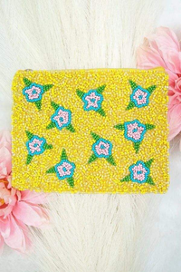 Monedero 'Put Ring It' Hecho a Mano con Bordado de Cuentas, Artesanía de Punto de Cruz, Accesorio de Costura - Product Image 3