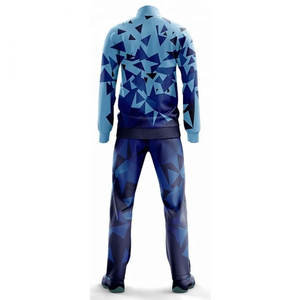 Nouveau Style Logo personnalisé coton vierge évasé hommes course survêtements Jogging costumes Streetwear à capuche et Joggers hommes ensemble survêtements - Product Image 6