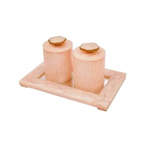 Bandeja de servicio de resina epoxi de calidad superior con juego de posavasos Desayuno personalizado Té Comida Fruta seca Bandeja de servicio al mejor precio - Product Image 4
